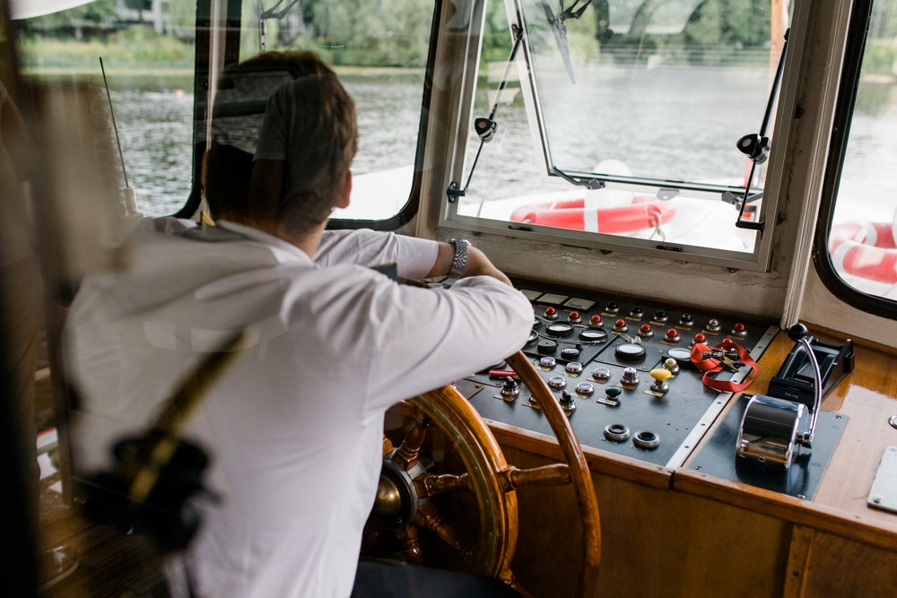 Hochzeitsfotograf auf einem Alsterschiff!